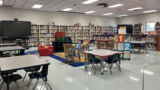 Garcia-Leza EC/PK/K School Library in Houston