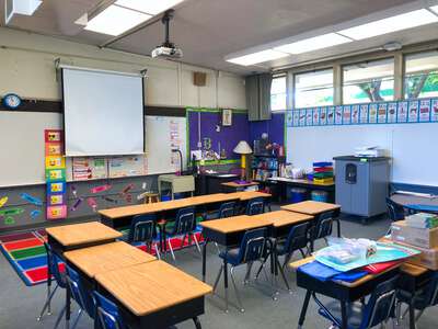 Hollywood Park Elementary School Classroom Standard in Sacramento