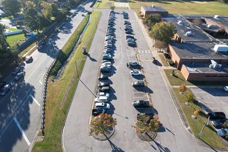 Virginia Beach Parking Lot