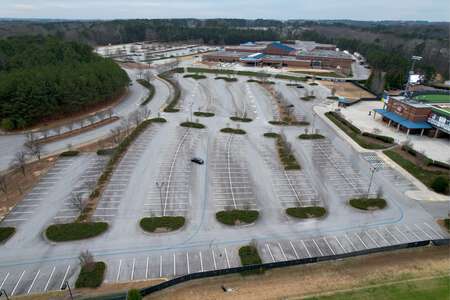 Mill Creek High School Parking Lot - East in Hoschton 3