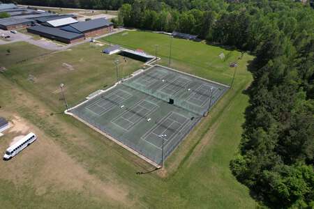 North Johnston High School Tennis Courts in Kenly 2