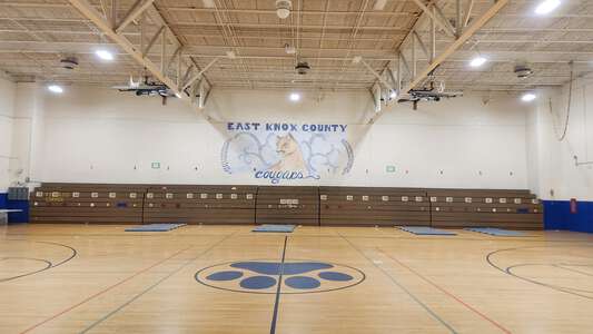 East Knox Elementary School Gym in Mascot