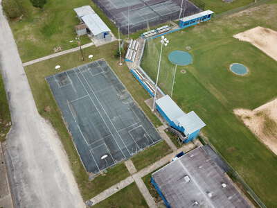 Interlachen Jr Sr High School Tennis Courts in Interlachen FL