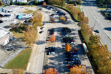 Tallwood Elementary School Parking Lot in Virginia Beach 2