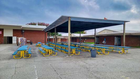 Victor Elementary School Lunch Benches in Torrance