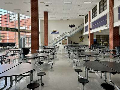 Emmett J. Conrad High School Cafeteria in Dallas