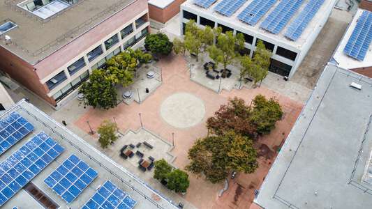 Laney College Quad in Oakland