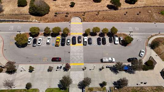 Pajaro Valley High School Parking Lot - Front in Watsonville 2