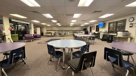 Harris Elementary School Library in Duluth