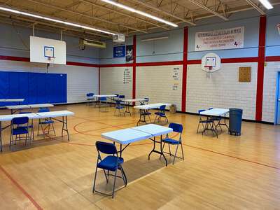 Wooldridge Elementary School Gym in Austin
