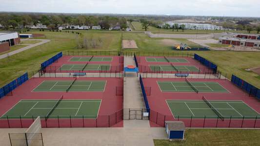 Wichita South High School Tennis Courts in Wichita 2