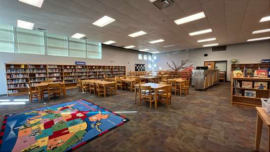 W.G. Pearson Magnet Elementary School Media Center in Durham 3