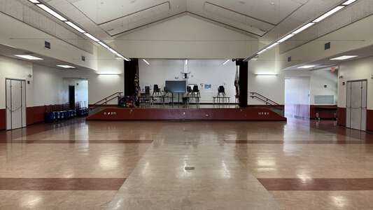 Burbank Elementary School Cafeteria in San Diego