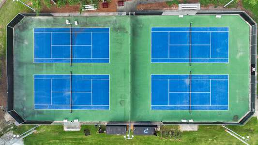 North Gwinnett High School Tennis Courts in Suwanne