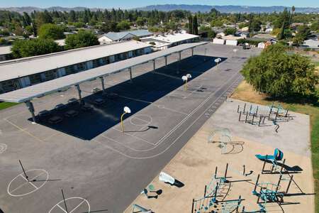 Marylin Avenue Elementary School Basketball Blacktop in Livermore