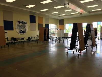 Tuggle Elementary School Cafeteria in Birmingham