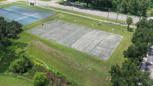 Pasco High School Outdoor Basketball Courts in Dade City