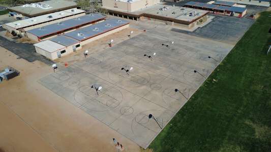 Apple Valley High School Outdoor Basketball Courts in Apple Valley 2