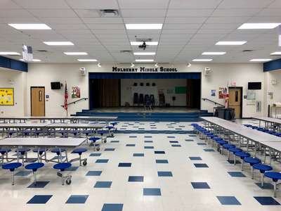 Mulberry Middle School Cafeteria in Mulberry 2