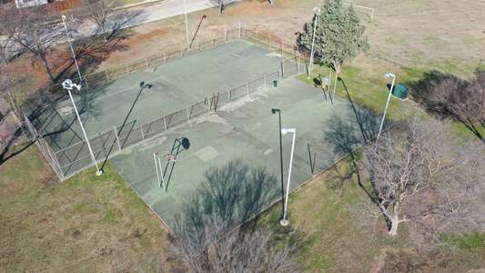 Rugel Elementary School Outdoor Basketball Courts in Mesquite