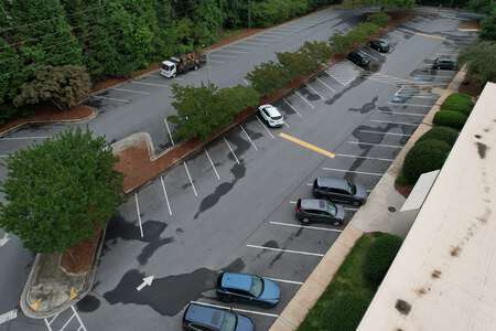 Five Forks Middle School Parking Lot - Front in Lawrenceville