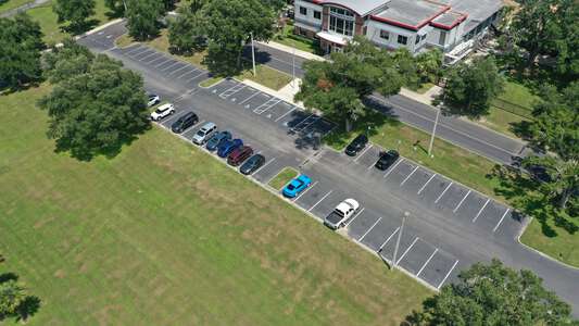 Pasco High School Parking Lot - Front in Dade City