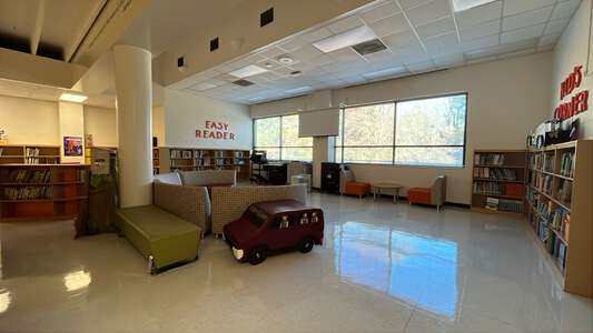 Burton Magnet Elementary School Media Center in Durham 4
