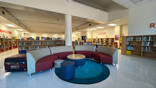 Burton Magnet Elementary School Media Center in Durham 5