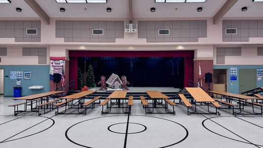 Joseph Sims Elementary School Multi Purpose Room in Elk Grove