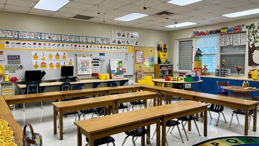 Dr. Carlos J. Finlay Elementary School Classroom Standard in Miami