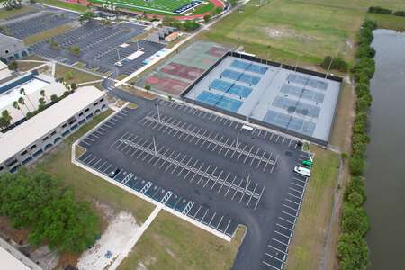 Estero High School Parking Lot 1 in Estero