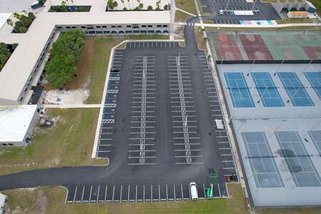 Estero High School Parking Lot 1 in Estero