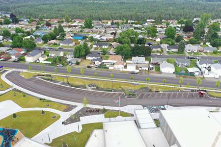 Flett Middle School Parking Lot - Main in Spokane 2