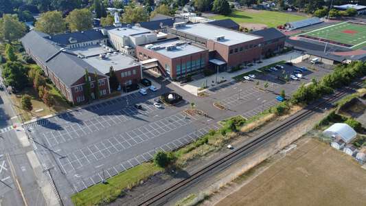 North Salem High School D Street Parking Lot (Large) in Salem 2