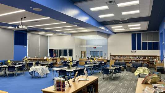 Rutherford Elementary School Library in Mesquite