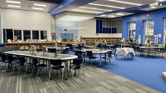 Rutherford Elementary School Library in Mesquite