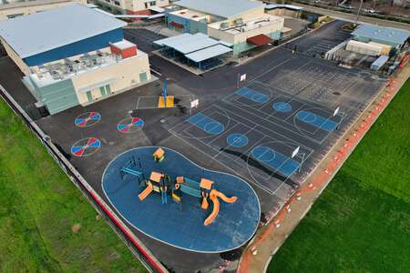 Cottonwood Creek TK-8 School Outdoor Basketball Courts in Dublin