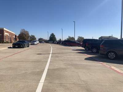 Thompson Elementary School Parking Lot 1 in Haslet