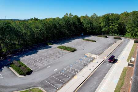 White Oak Elementary School Parking Lot - South in Sugar Hill