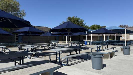 Rancho San Joaquin Middle School Quad in Irvine