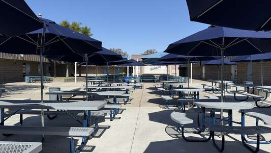 Rancho San Joaquin Middle School Quad in Irvine