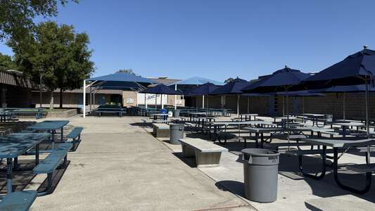 Rancho San Joaquin Middle School Quad in Irvine
