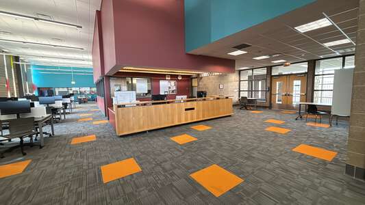 Infinity Math Science and Technology High School Library in Chicago 5