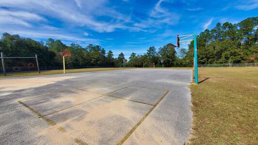 Jim Allen Elementary Outdoor Basketball Courts in Cantonment 2