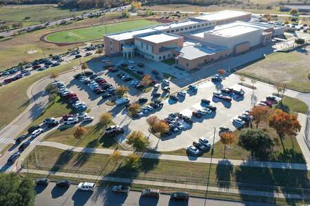 Benbrook Middle-High School Parking Lot - Student in Benbrook