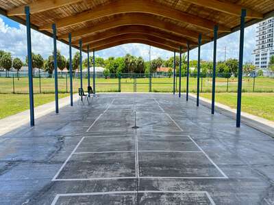 Treasure Island Elementary School PE Shelter in North Bay Village