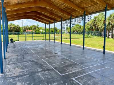Treasure Island Elementary School PE Shelter in North Bay Village