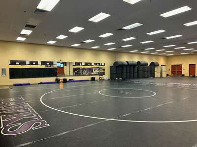 Mission Oak High School Wrestling Room in Tulare