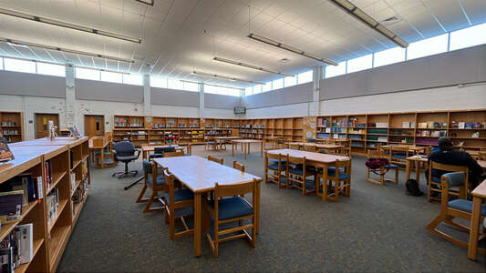 Lowes Grove Magnet Middle School Library in Durham 5