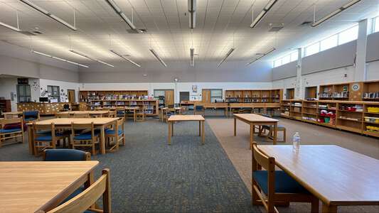 Lowes Grove Magnet Middle School Library in Durham 3